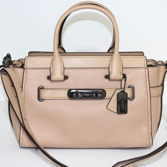 Coach Swagger 27 in Beechwood Beige Coach Retail - Picture 2 of 15